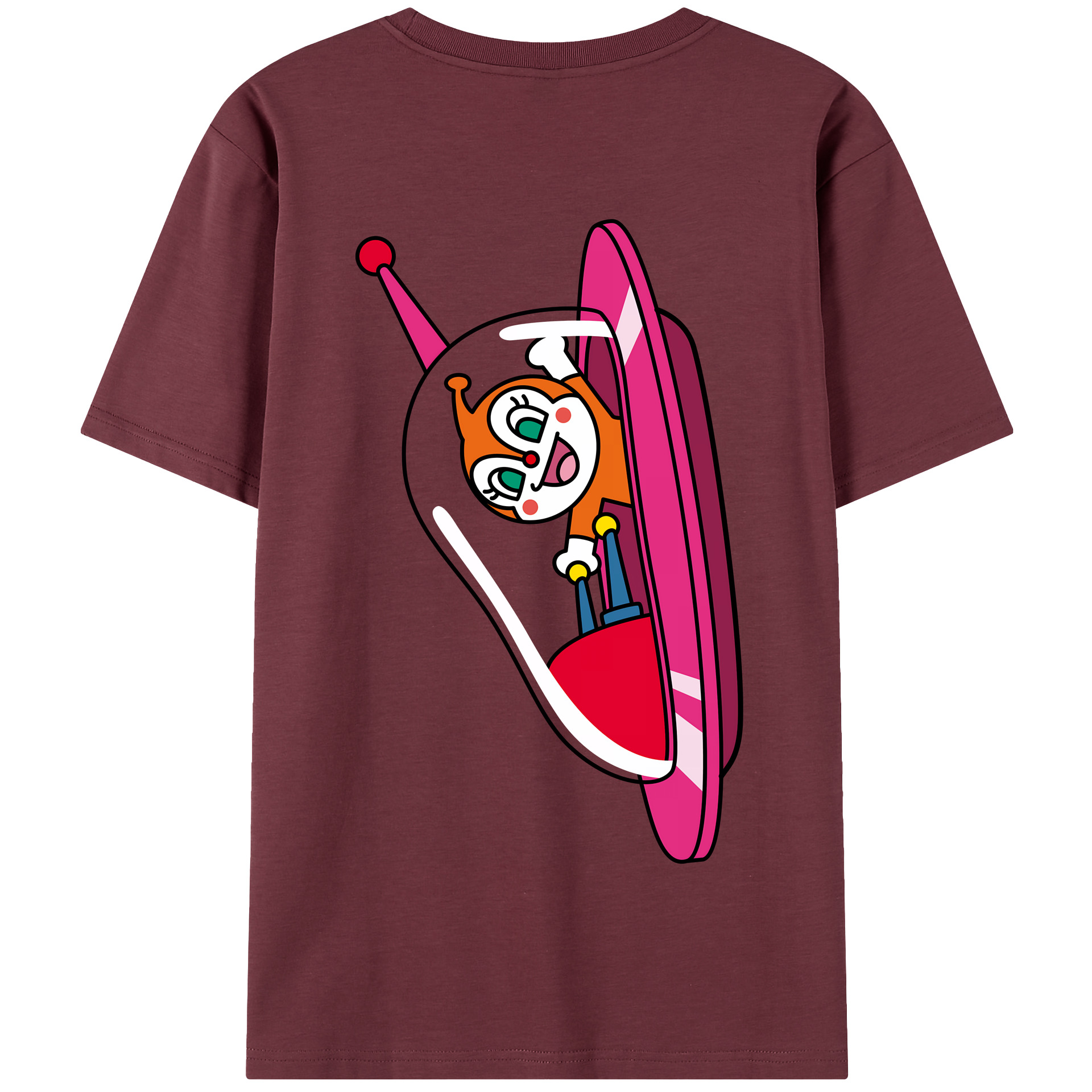 （画像用） アンパンマン Anpanman 綿100％半袖Tシャツ（背面プリント）